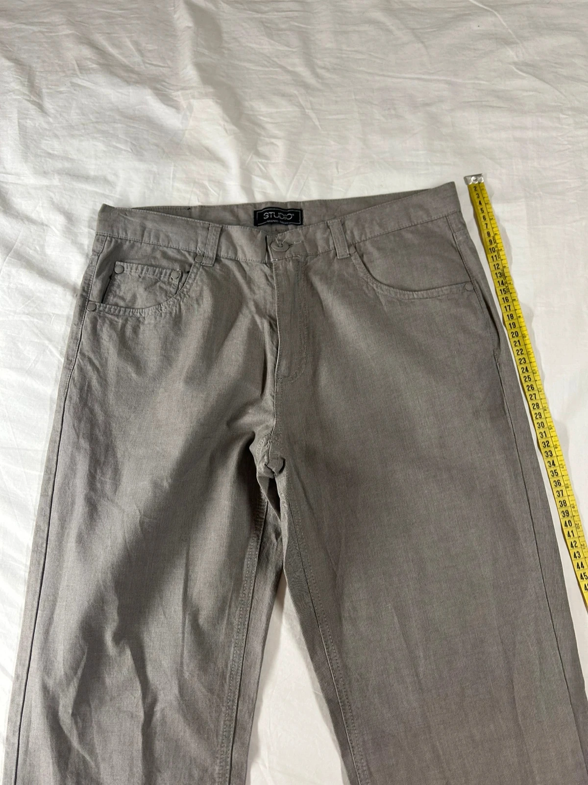 Chino vintage gris studio Armand thierry – photo 5